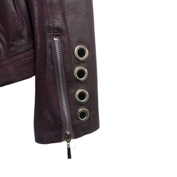 INSIGHT New York Faux Leather Studded Moto Jacket | 10 - Picture 5 of 9